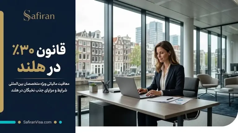 قانون ۳۰ درصد هلند برای کارکنان خارجی متخصص