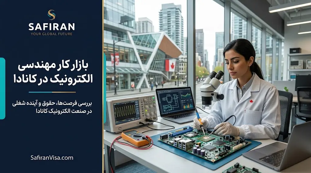 بازار کار مهندسی الکترونیک در کانادا